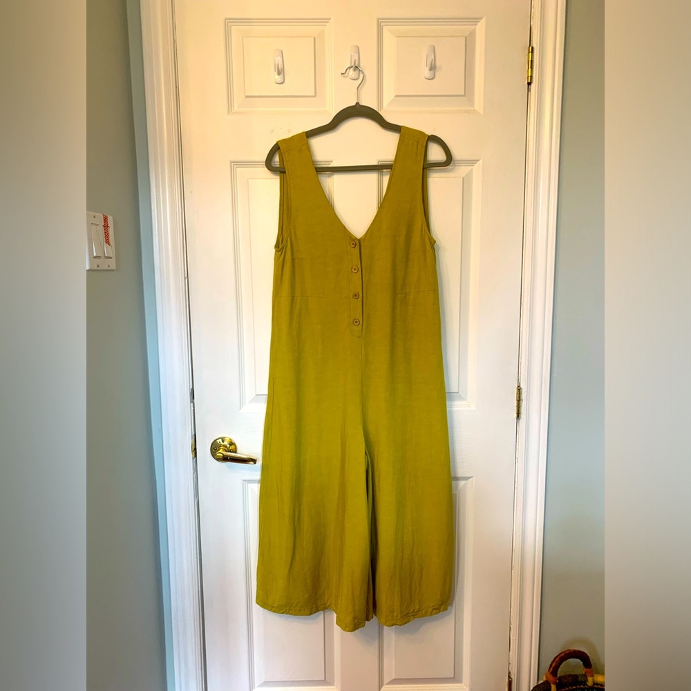 Dagg & Stacey Linen Blend Jumpsuit